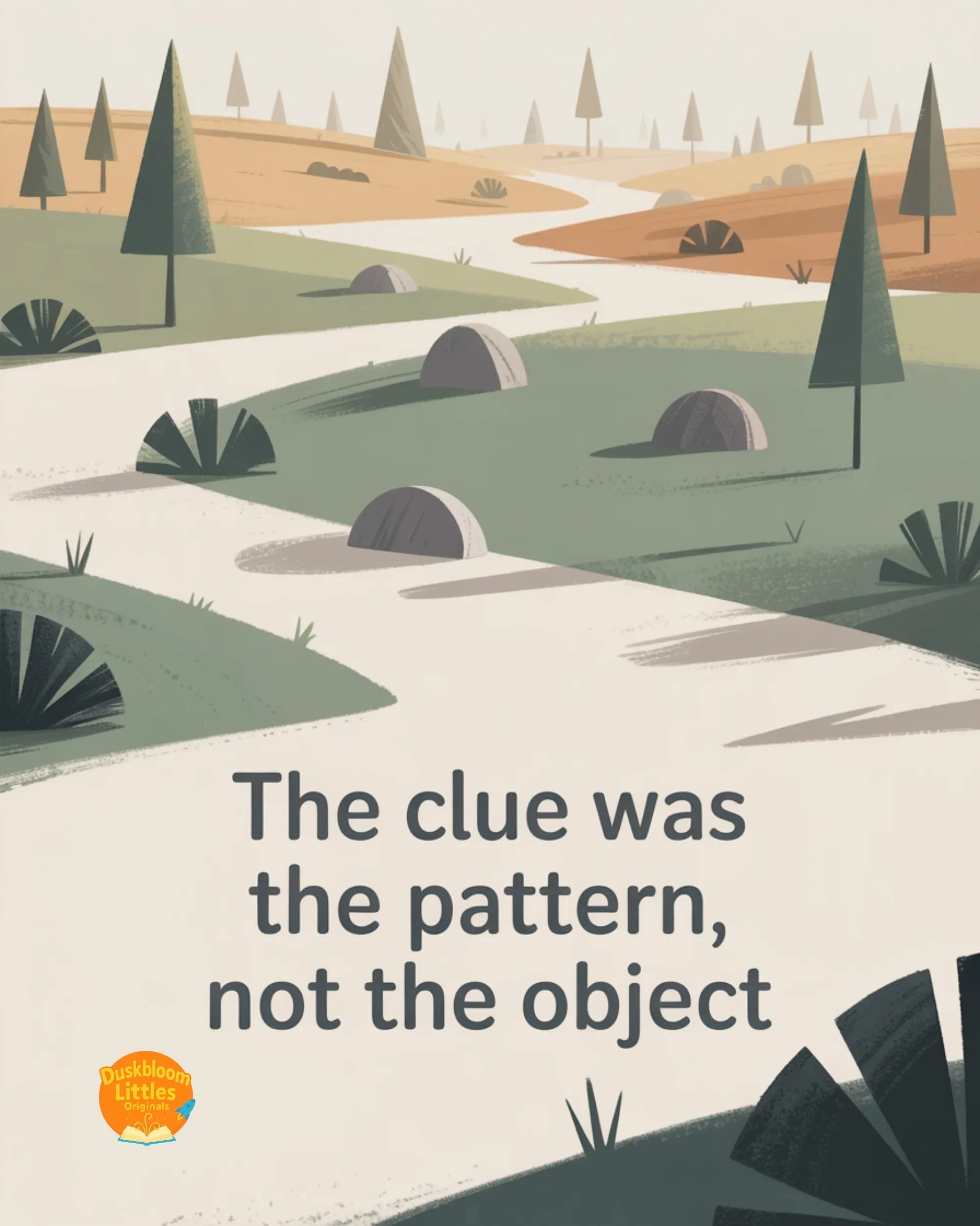 The Clue Was the Pattern, Not the Object